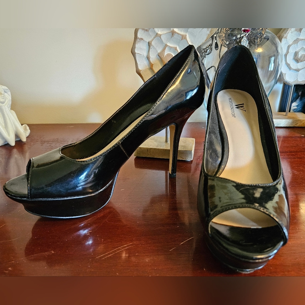 Worthington - Womens Black Heels Sz.8 1/2 M